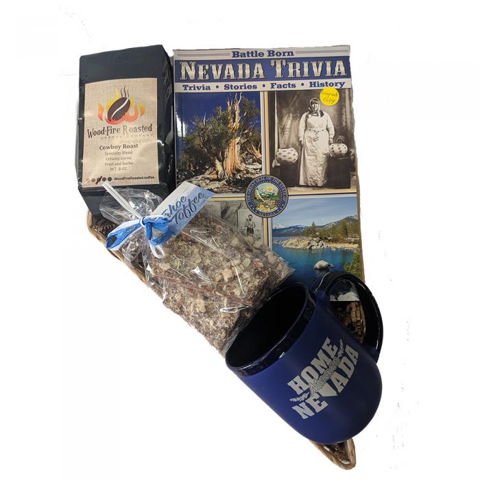 Nevada author's basket from The Flag Store