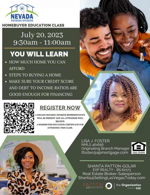 homebuyer education class July 2023