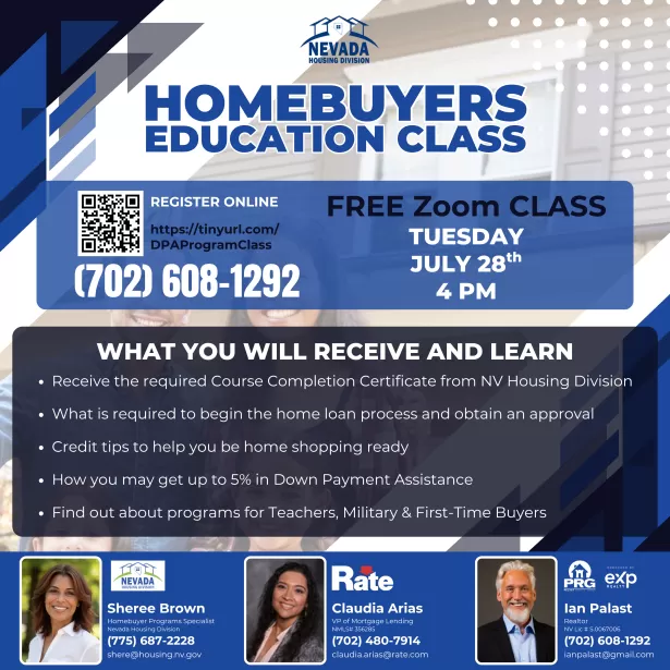 Homebuyer Education Class Flyer
